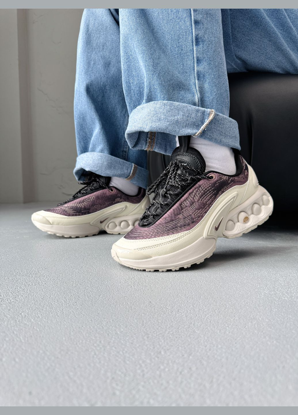 Бежеві Осінні кросівки чоловічі і жіночі nike air max dn sp smokey mauve | найк аір макс дн сп бежеві No Brand