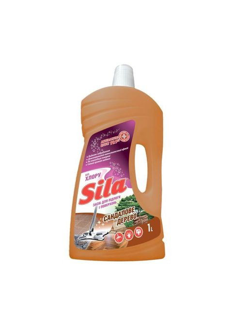 Средство для мытья полов (4823107601606) Sila Сандаловое дерево 1 л (349822604)