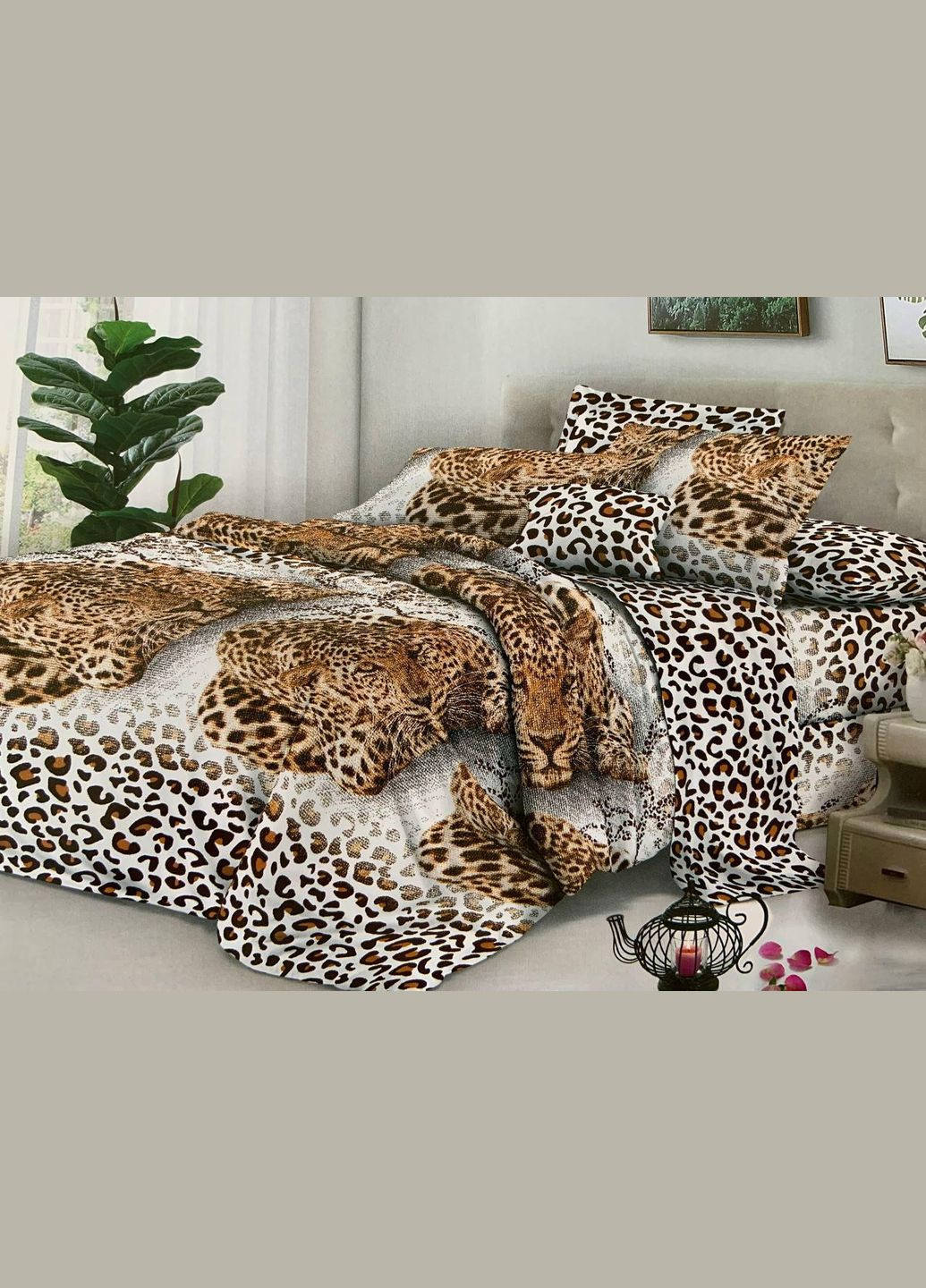 Евро комплект постельного белья Бязь 3D Premium 200х220 см BPе-263 Vital-Textile (305400128)