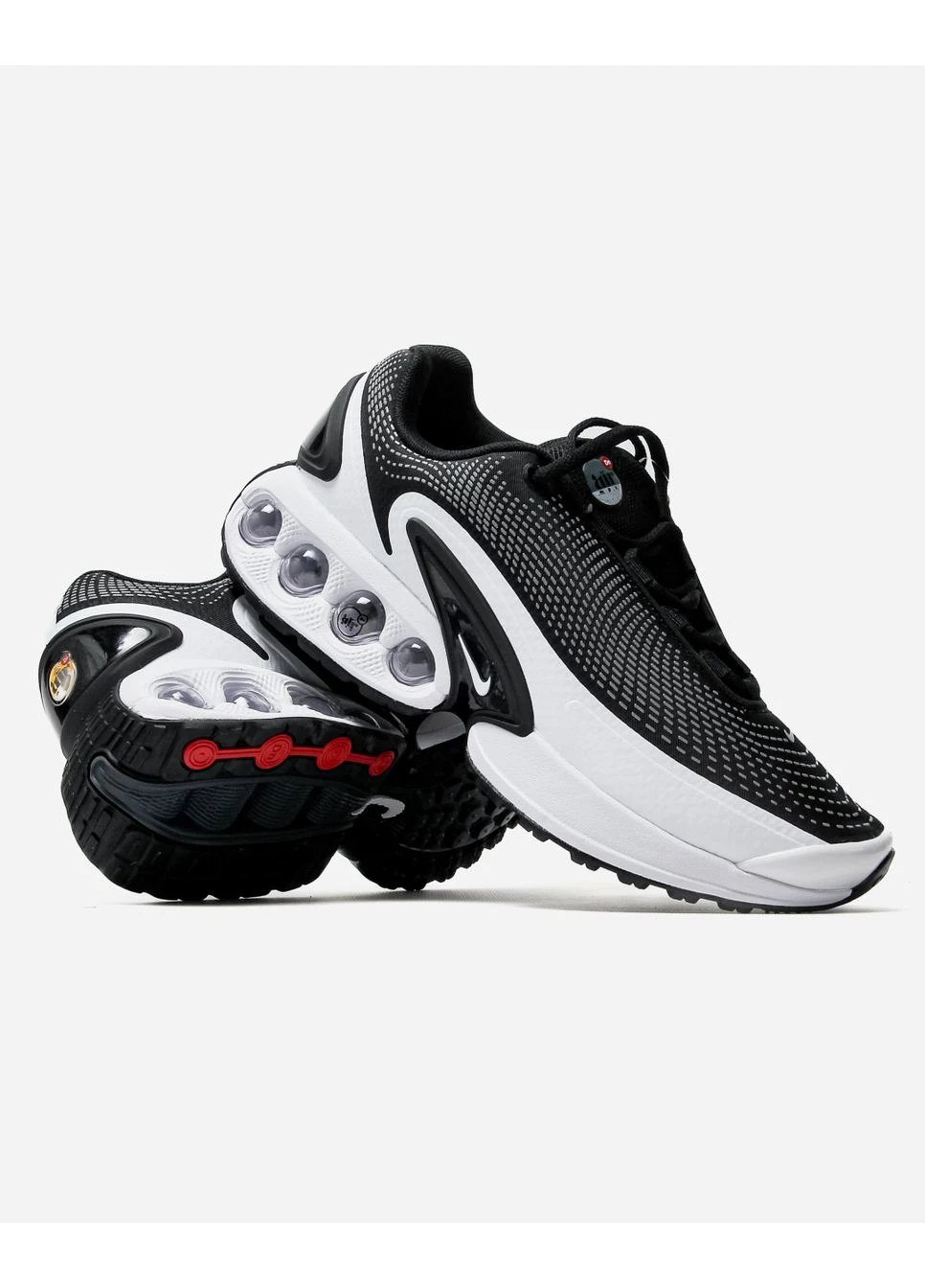 Белые летние кроссовки nike air max dn black white v2 найк аир макс дн No Brand