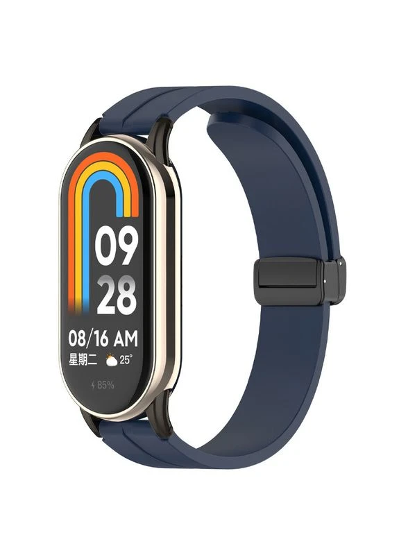 Ремінець для Xiaomi mi band 9 8 / ремінці на сяомі, ксіомі мі бенд / силіконовий ремінь до фітнес-браслету Жовтогарячий/Orange Epik (360631962)