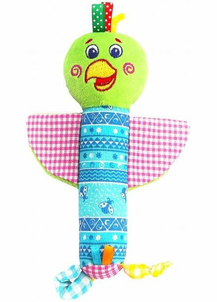 Брязкальце Macik "Зоо Папуга Пустун" МС 010202-02 No Brand (316263365)