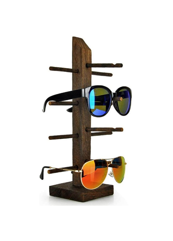 Органайзер для окулярів з дерева Батумі 4 капучино (ОЧК-400209) No Brand (328076684)