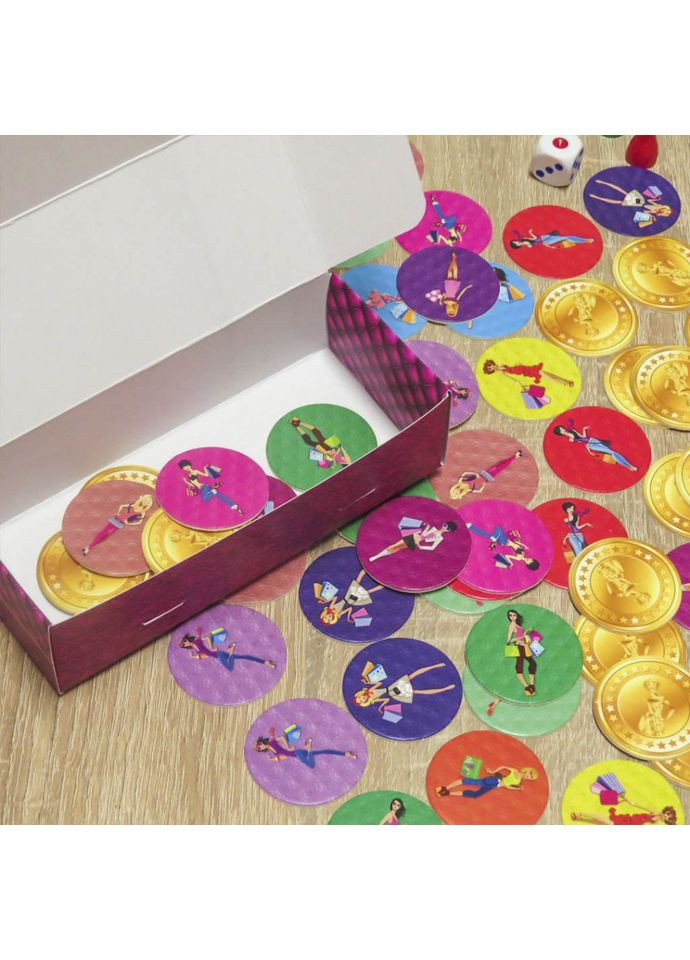 Дитяча настільна гра для дівчаток "Модниця" 0239 укр. мовою Artos Games (368805745)