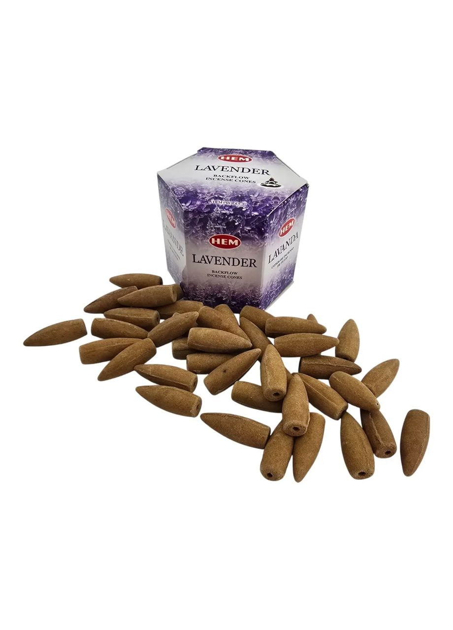 Конусы набор 40 шт Lavender Backflow (Лаванда) HEM (364237951)