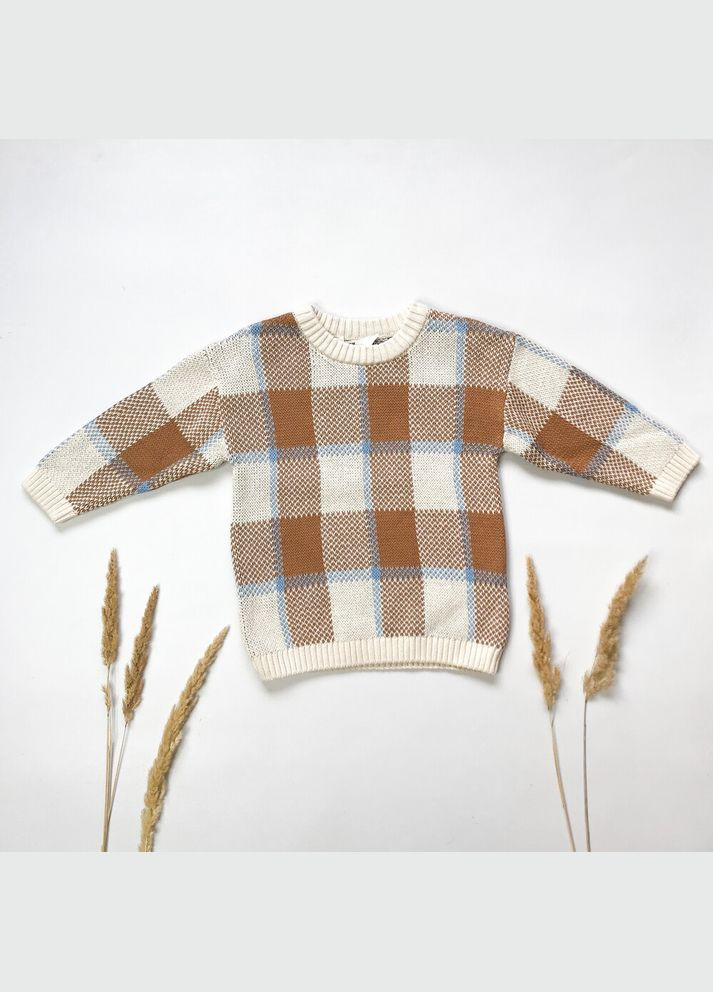 Кофта 104 см коричневый артикул Л339 H&M (290185798)