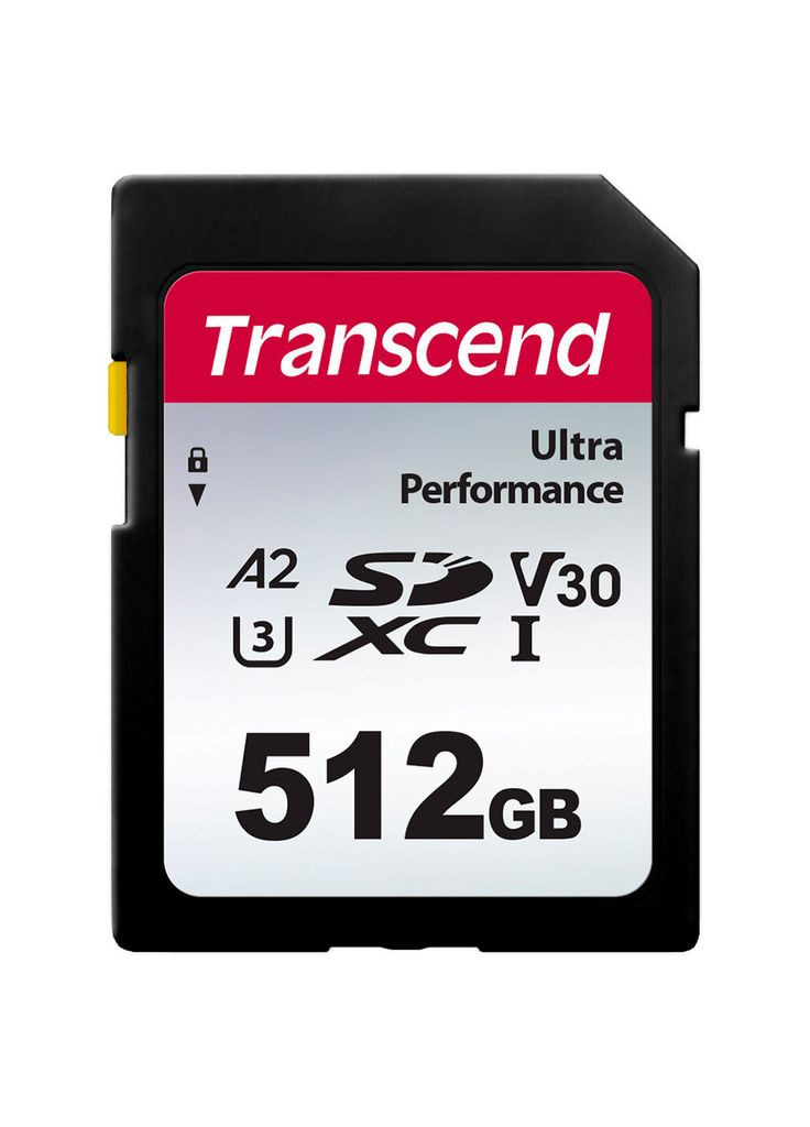 Карта памяти 512GB SD class 10 UHS-I U3 4K (TS512GSDC340S) Transcend (372614444)
