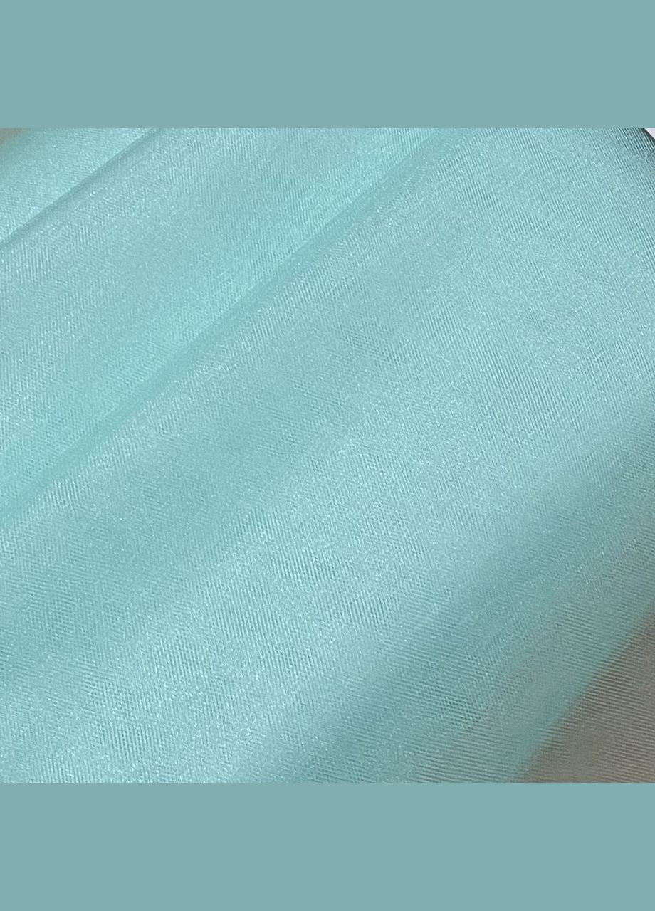 Сітка фатин бірюзова №025 Kristal tul (329743874)