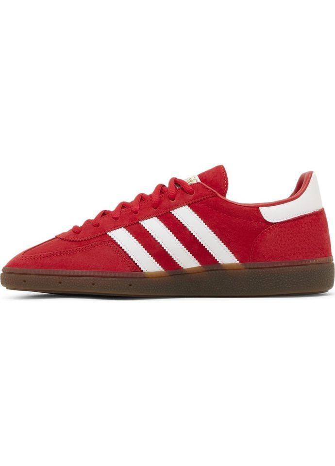 Красные кроссовки handball spezial scarlet red gum - fv1227 No Brand