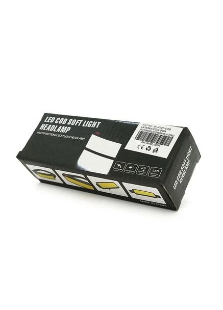 Налобний LED ліхтар розсіює для СТО з акумулятором та 3 режими роботи, зарядка від USB BL-F007-COB Black Bailong (350349020)
