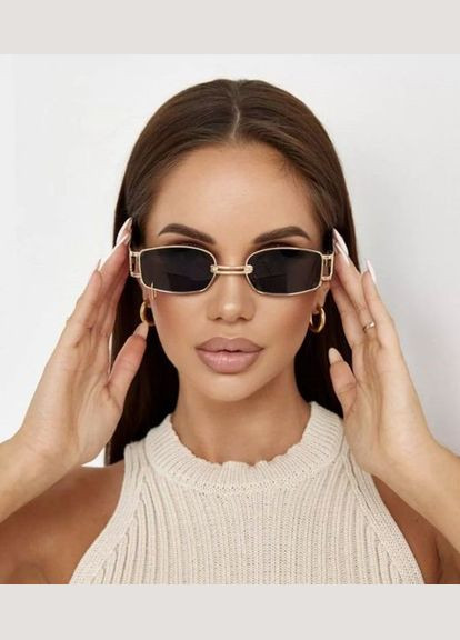 Трендовые солнцезащитные очки с кольцом-пирсингом (арт.40136) No Brand (347316602)