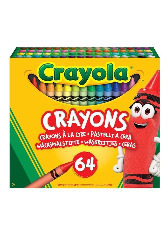Набор воскового мела Crayons, 64 шт. () Crayola 52-6448 (369305288)
