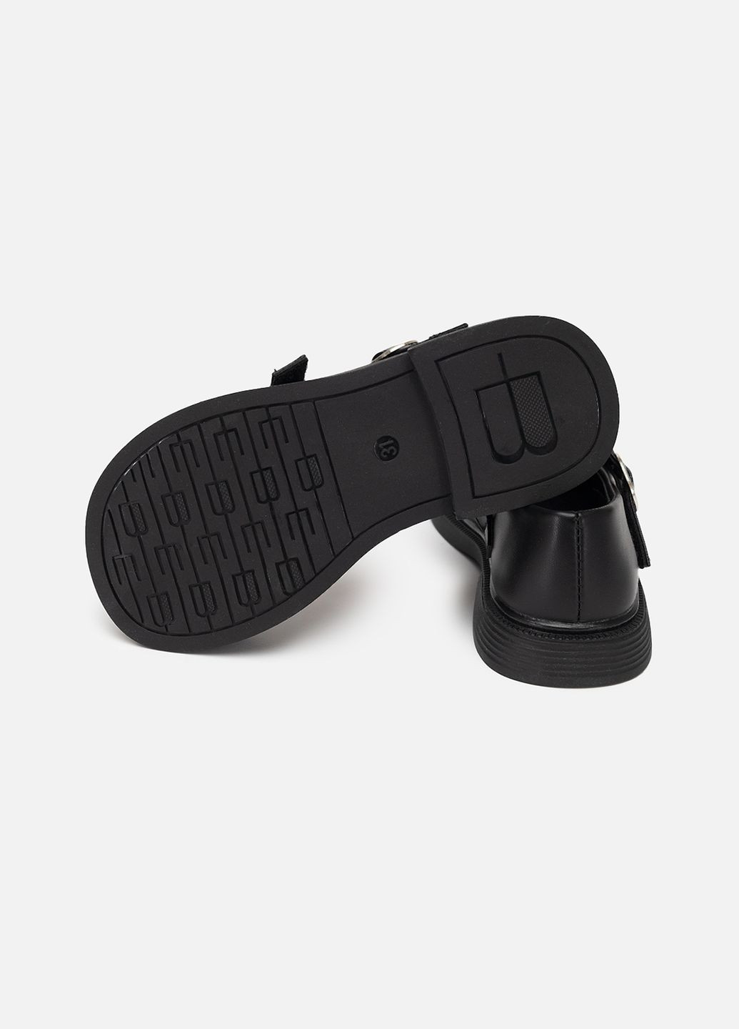 Туфлі на пласкій підошві для дівчинки колір чорний CB-00251094 Tom.M (316695753)