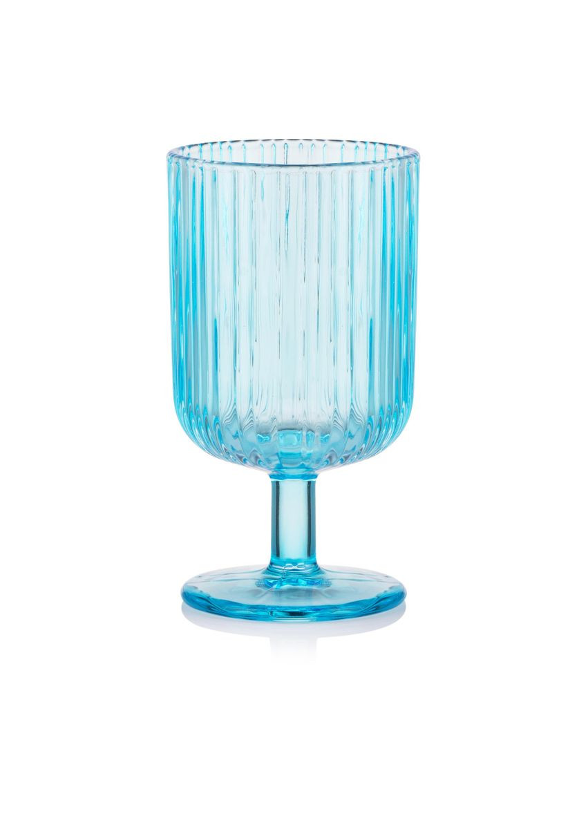 Набір келихів для вина AR2630GBL 300 мл 2 шт блакитний Ardesto (364101017)