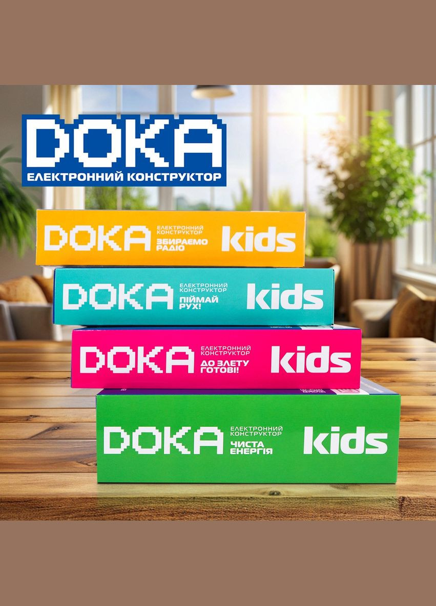 Конструктор электронный "СОБИРАЕМ РАДИО" DOKA (315153247)