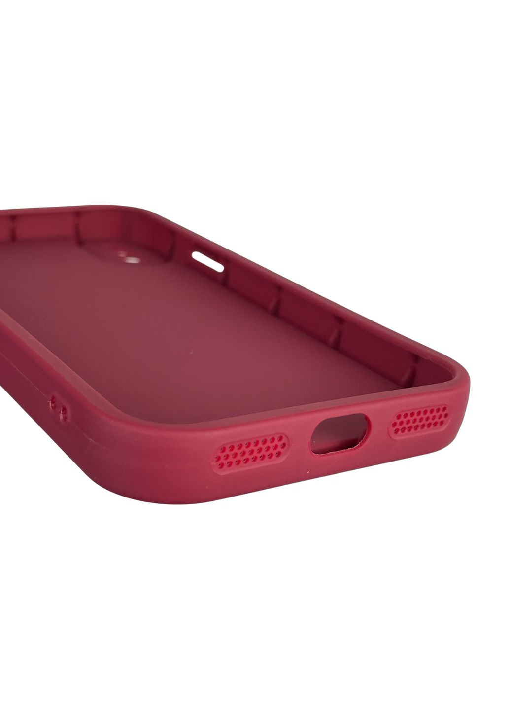 Чохол силіконовий Soft Touch для iPhone X бордовий (Повний захист камери) Apple (366388010)