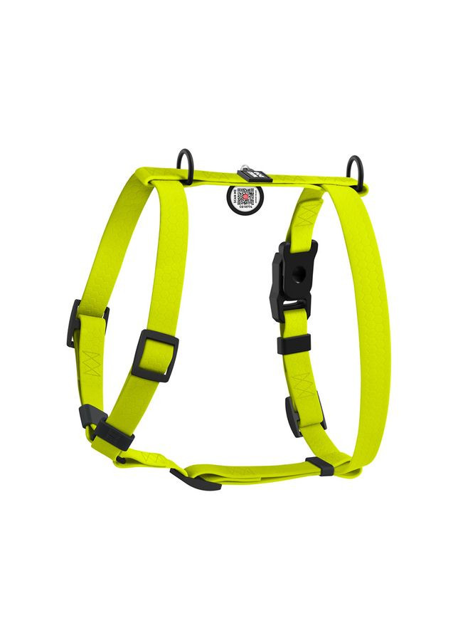 Шлея для собак водостійка анатомічна Н-подібна WAUDOG Magnet з QR-паспортом, магнітна пряжка-фастекс,, Ш 15 мм, А 28-42 см, В No Brand (363200187)