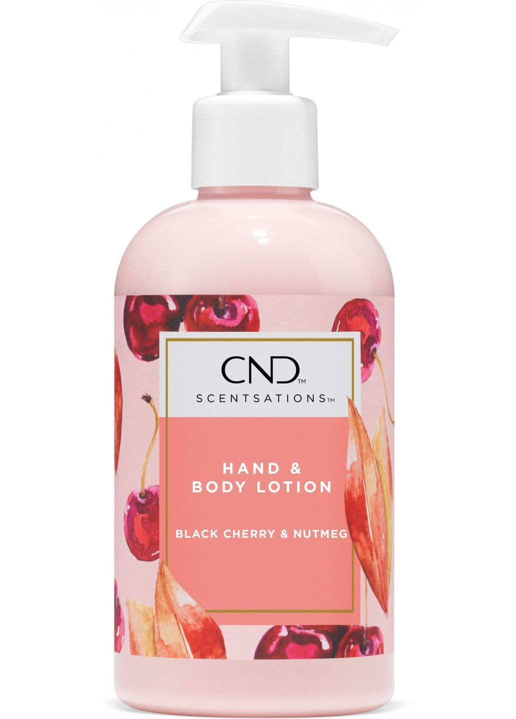 Лосьон для рук и тела Scentsations Вишня и мускатный орех 245 мл CND (346262858)