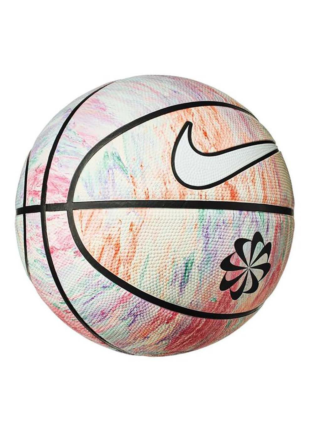 Баскетбольный Мяч EVERYDAY PLAYGROUND 8P NEXT NATURE DEFLATED MULTI/WHITE/BLACK/WHITE size 7 Nike (367593052)