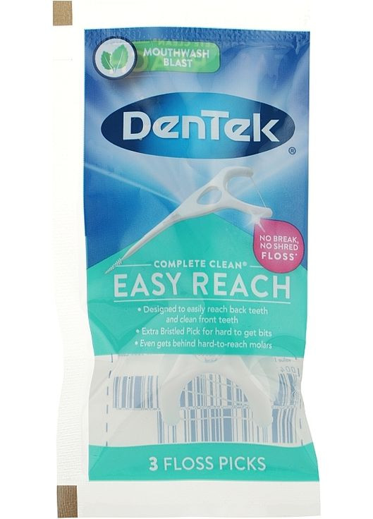 Флос-зубочистки, задние зубы "Комплексная очистка" CompleateClean 75шт (122795-31020970) DenTek (368626505)