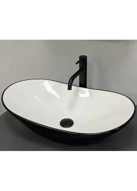 Умивальник (раковина) TURIN BLACK WHITE накладний VBI (393114163)
