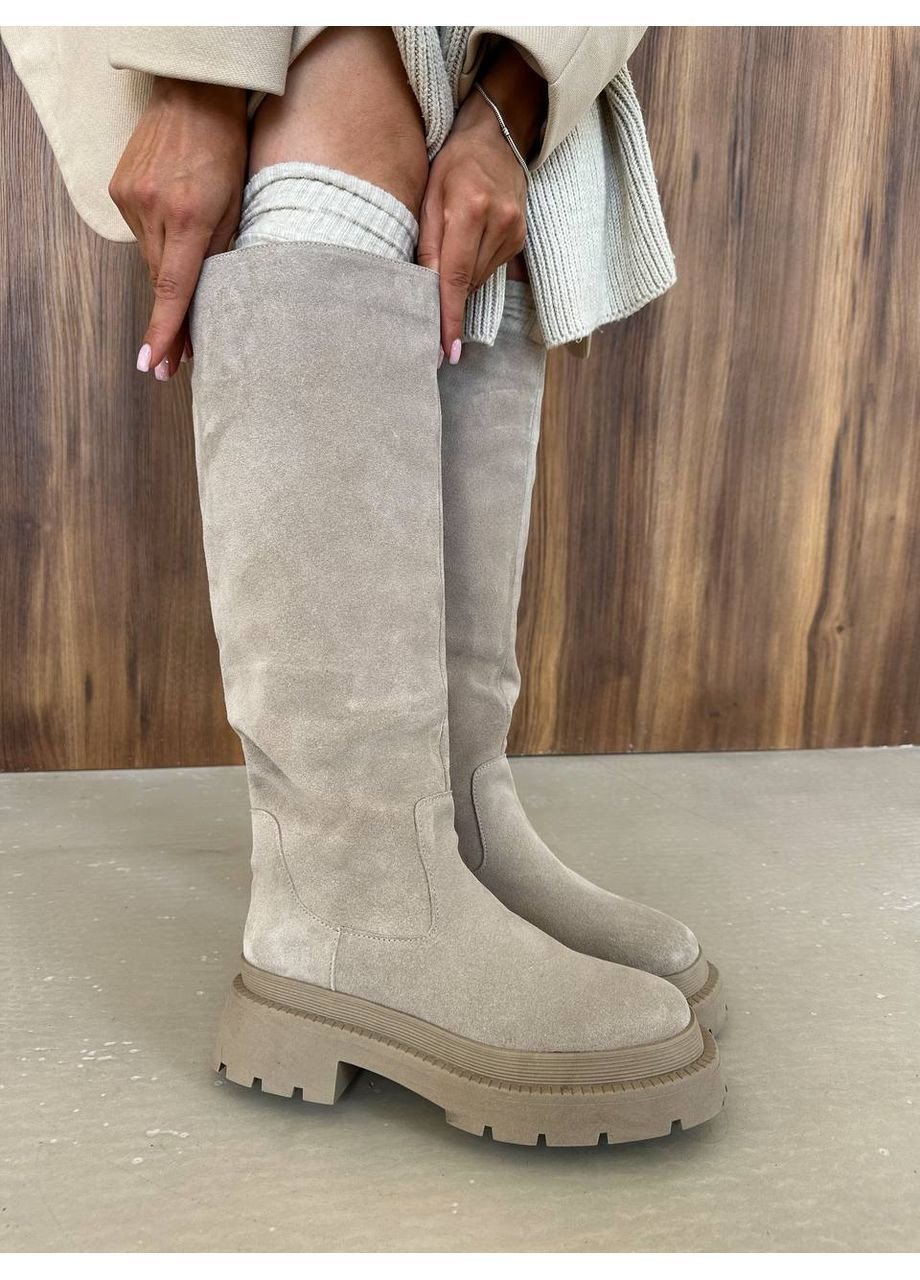 Осенние стильные женские сапоги No Brand