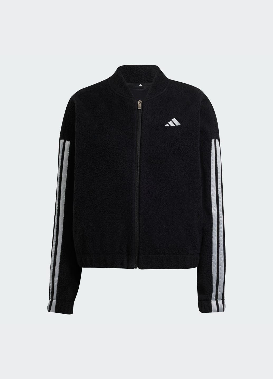 Олимпийка Holiday High Pile Fleece Full-Zip adidas (362576399)