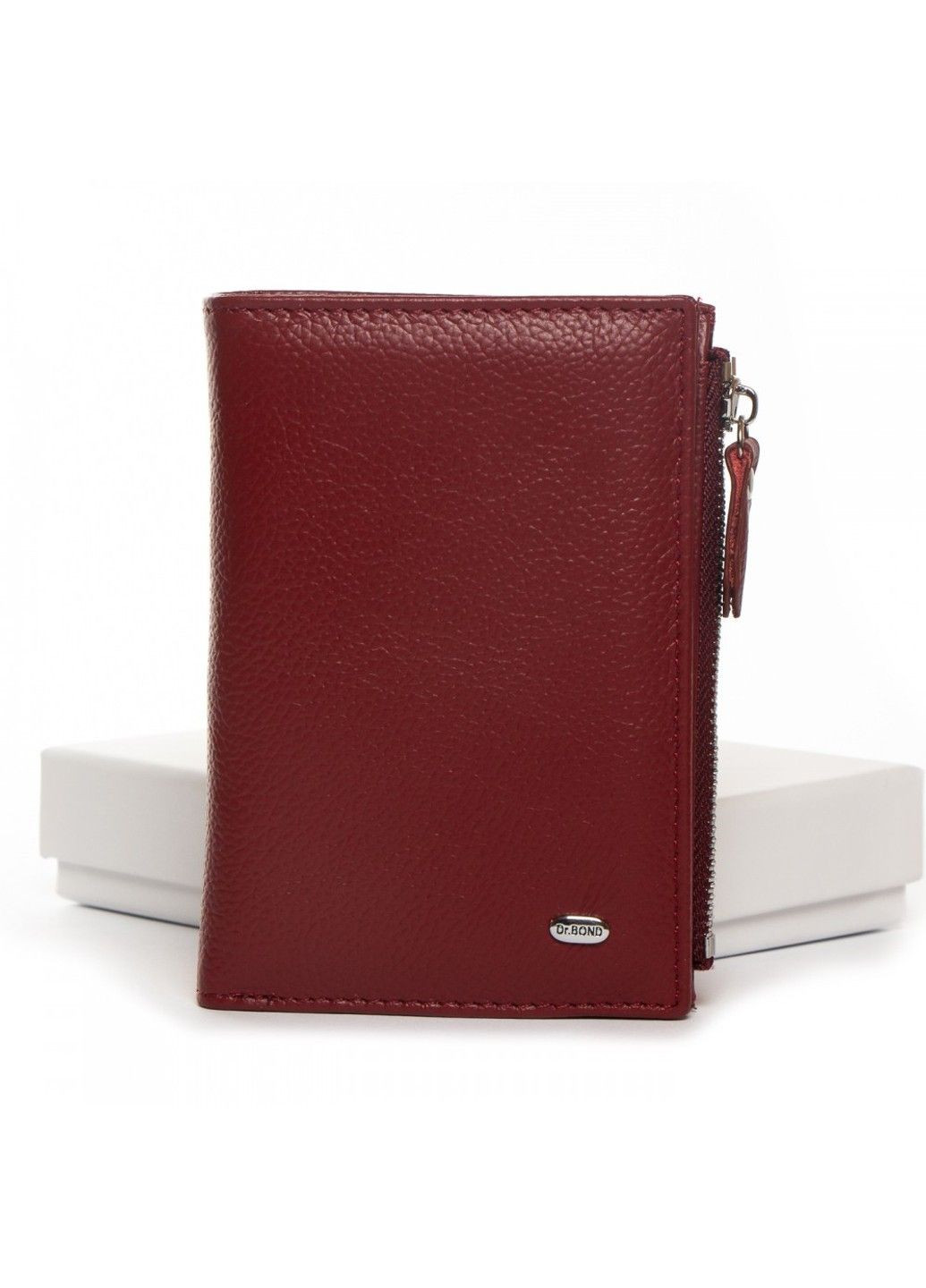 Шкіряний жіночий гаманець Classik WN-23-8 wine-red Dr. Bond (282557182)