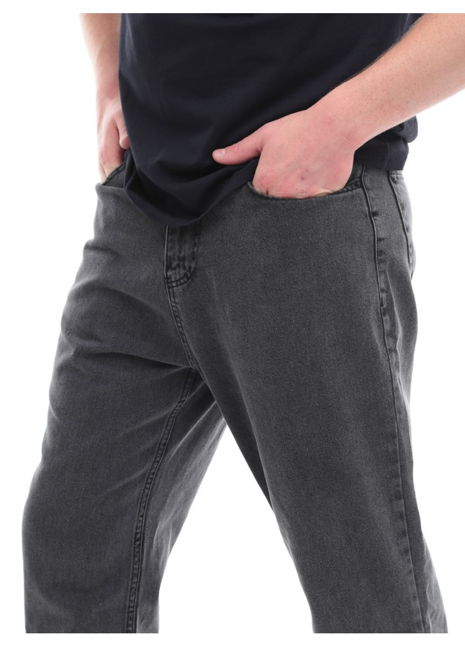 Джинси чоловічі сірі МОМ з високою посадкою Mechanic MOM (302214857)