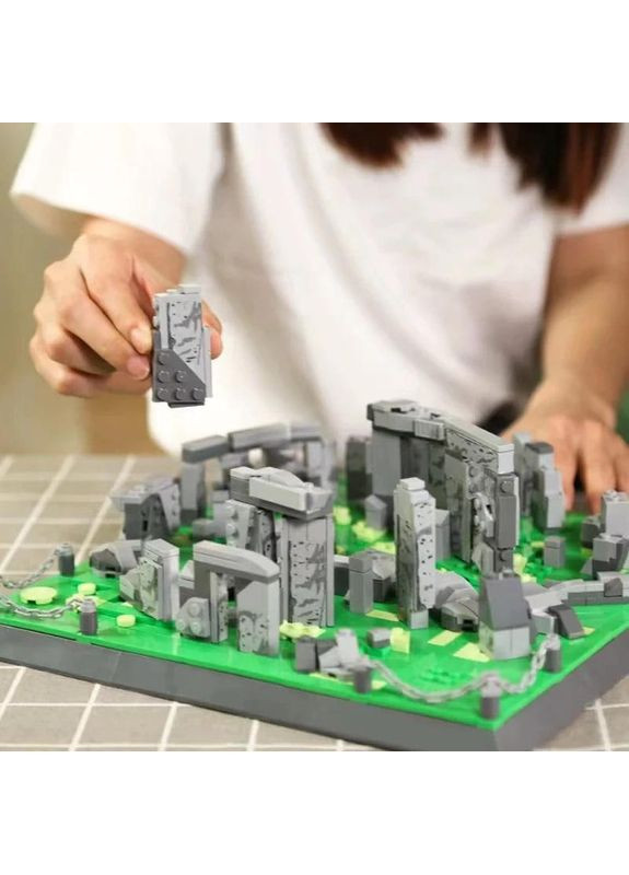 Дитячий конструктор Архітектура Стоунхендж, Stonehenge 753 деталь (4224) Wange (368833797)