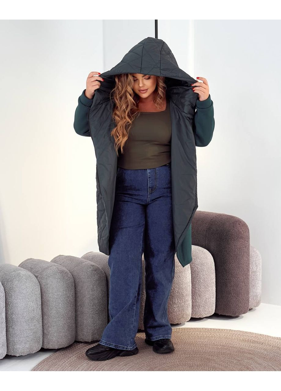 Изумрудный демисезонный кардиган GD/GL Модний простір