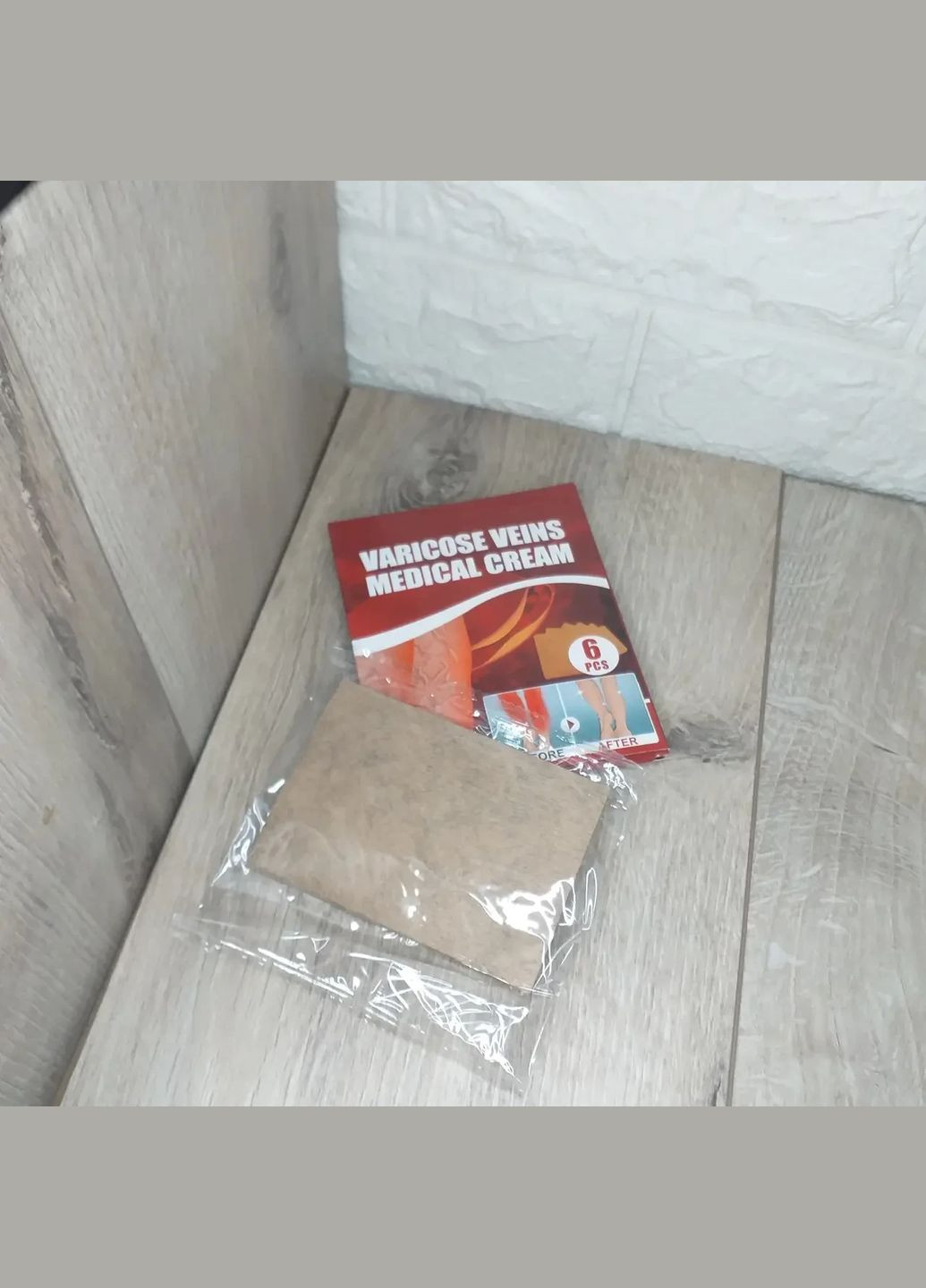 Пластир від варикозного розширення вен та зірочок на ногах з турмаліном, судинної дисфункції 6 шт No Brand (335039980)