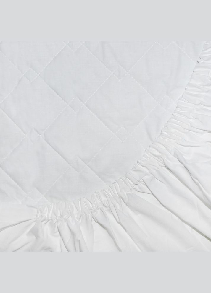 Наматрасник - чехол ранфорс стеганный 80*190*25 Viluta (288045653)