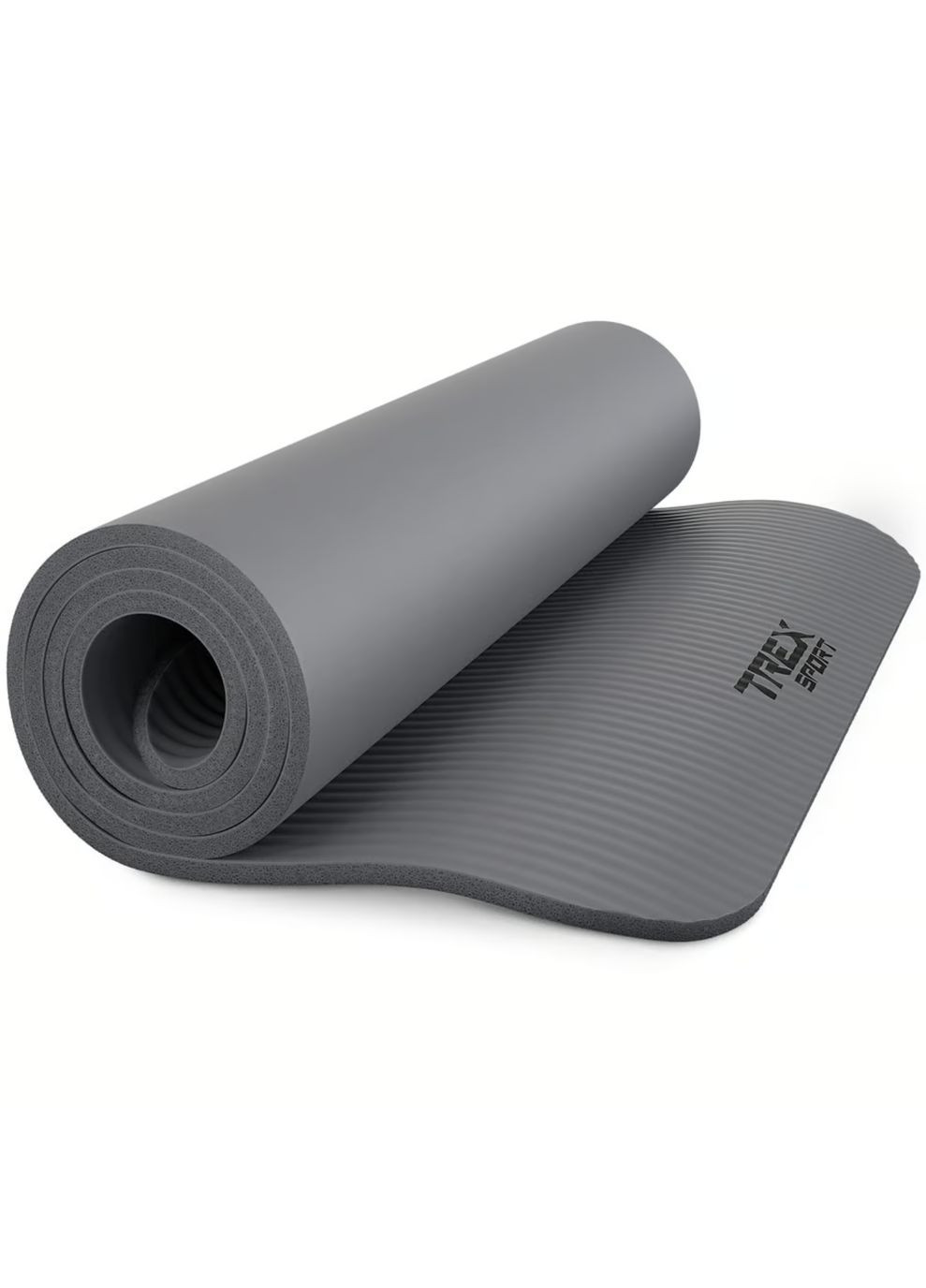 Коврик для йоги TX-018NGM NBR 1см 180х60 серый TREX Sport (361952980)