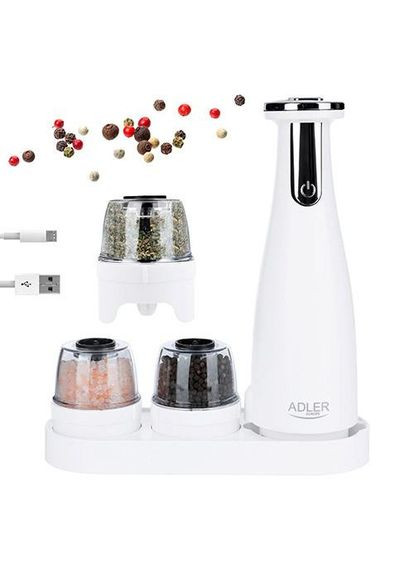 Подрібнювач спецій електричний AD 4449w Adler (315602311)