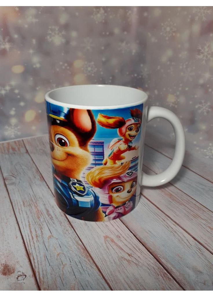 Чашка с принтом Щенячий патруль No Brand (369764848)