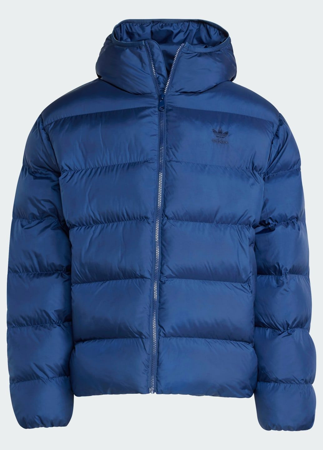 Синяя демисезонная пуховик tonal hooded adidas