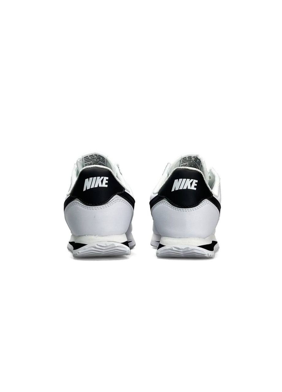 Серые всесезонные кроссовки nike No Brand Cortez W White Black