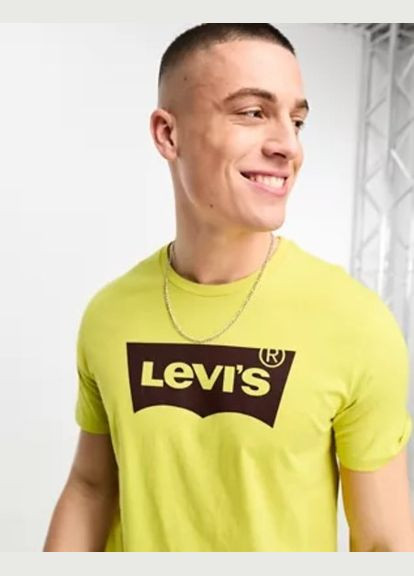 Лаймовая футболка с коротким рукавом Levi's