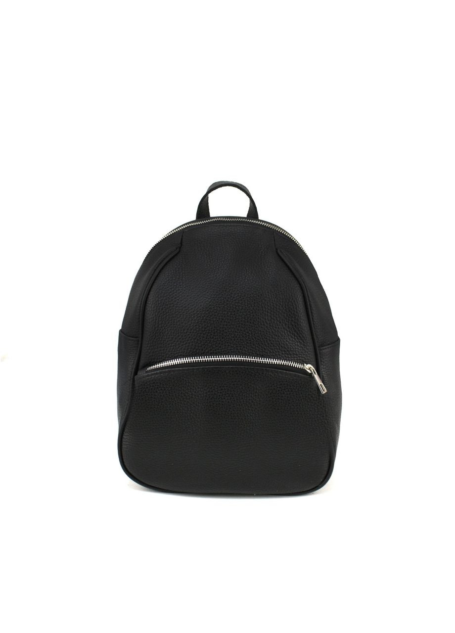Шкірянний жіночий рюкзак чорний Borsacomoda (276195367)