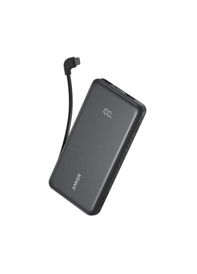 Зовнішній акумулятор 10000mAh 22.5W PD Built-In USB-C Cables чорний (A110DH11) Anker (388773427)