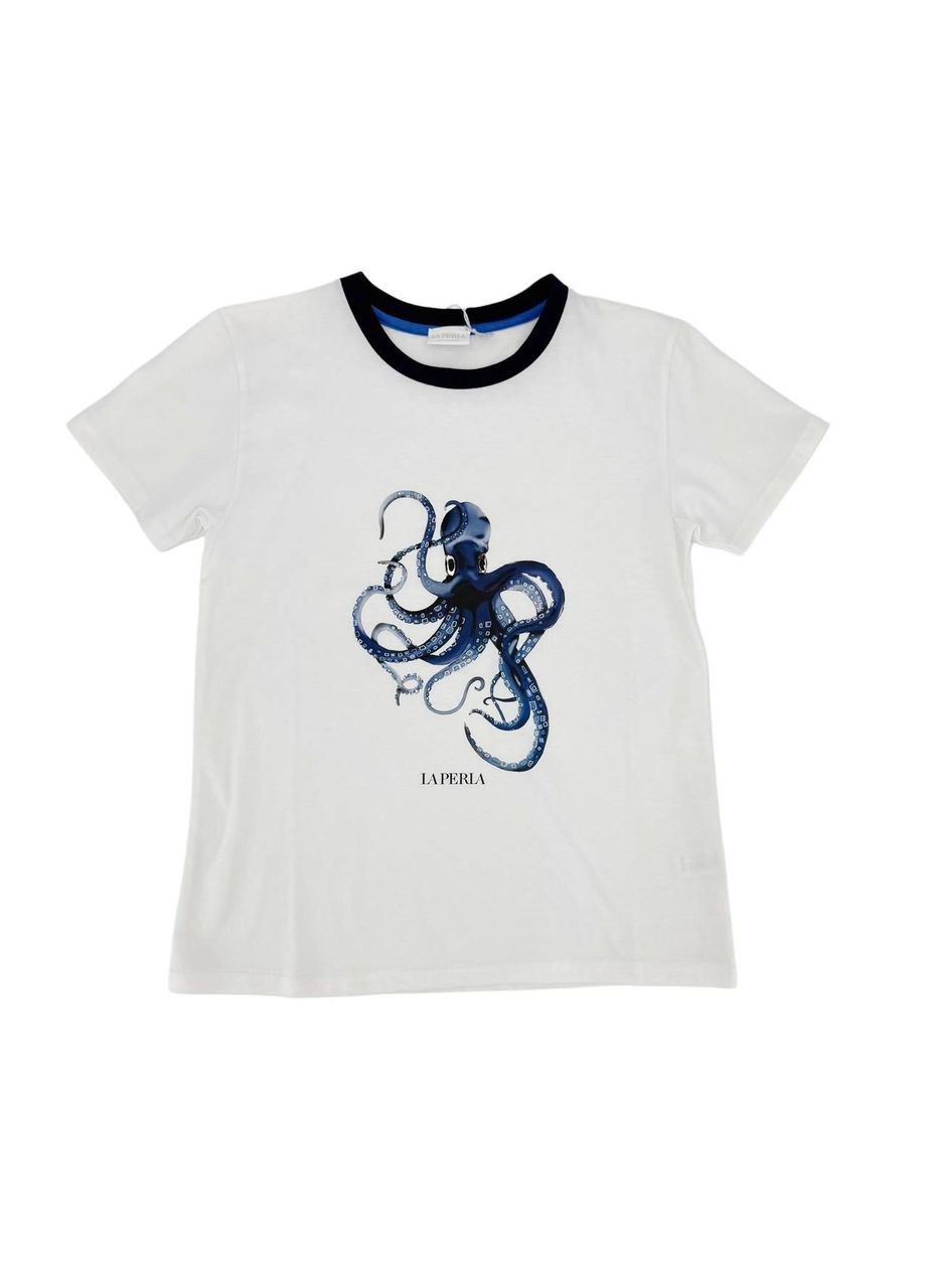 Біла футболка, арт. 67324, polpo, 12 років, 152 см La Perla