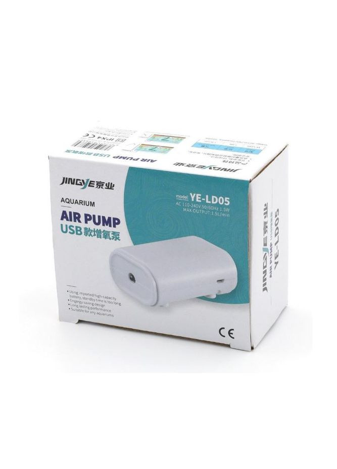 Компресор портативний USB Pocket Air Pump LD05 (YE-LD05) Jingye (322711434)