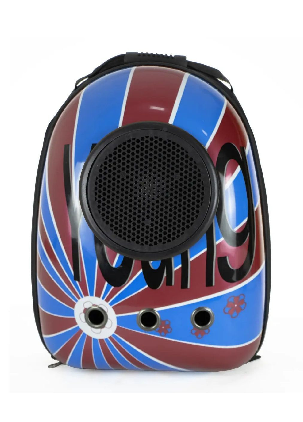 Рюкзак з ілюмінатором вентиляцією килимком для перенесення транспортування тварин котів собак 42х31х20 см (481091-Prob) Ретро Unbranded (353303208)