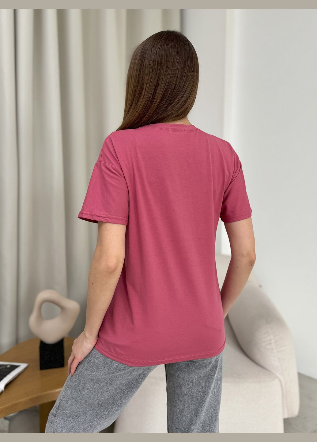 Темно-рожева літня футболки Magnet WN20-604