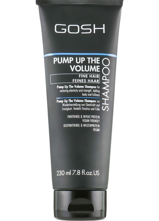 Шампунь для об'єму волосся - Pump up the Volume Shampoo 450ml (526539-87093) GOSH (368884156)
