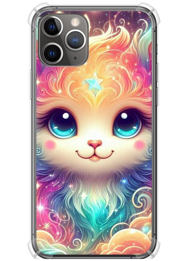 Силіконовий протиударний с посиленими кутами чохол 'Казкове кошеня' для Endorphone Apple iPhone 11 Pro (275460233)