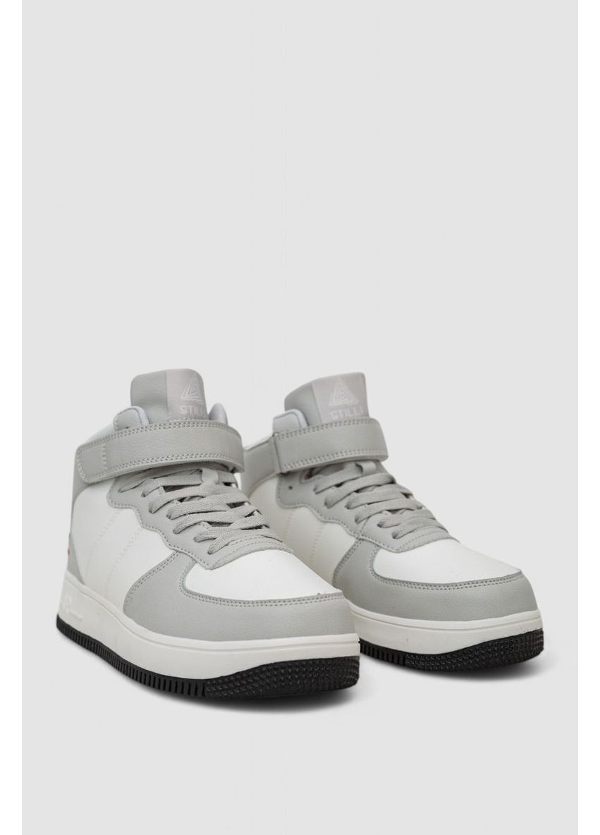 Серые демисезонные кроссовки мужские зимние на меху Sport Line