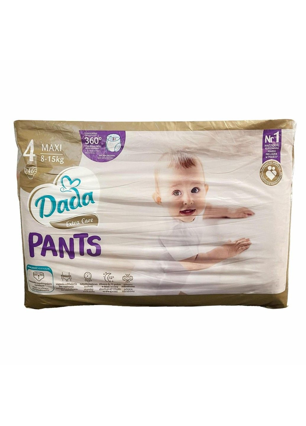 Подгузники-трусики Extra Care 4 MAXI (8-15 кг), 138 шт. Dada (341133565)