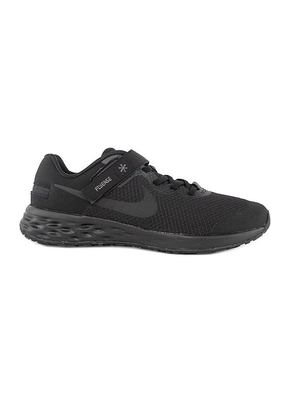 Черные всесезонные кроссовки revolution 6 flyease nn (gs) dd1113-001 ( ) Nike